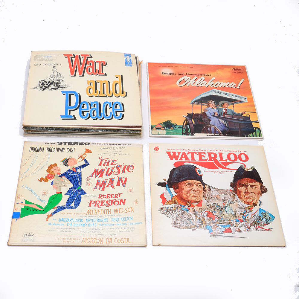 Collection of Vintage Soundtrack Records