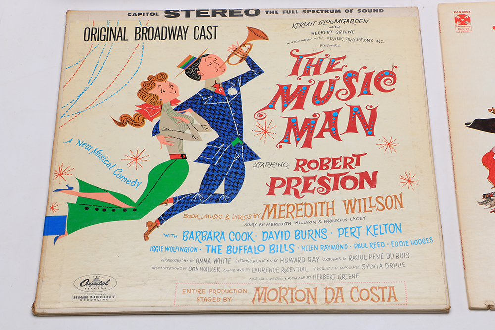 Collection of Vintage Soundtrack Records