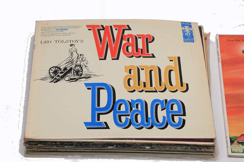 Collection of Vintage Soundtrack Records