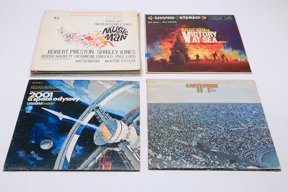 Collection of Vintage Soundtrack Records