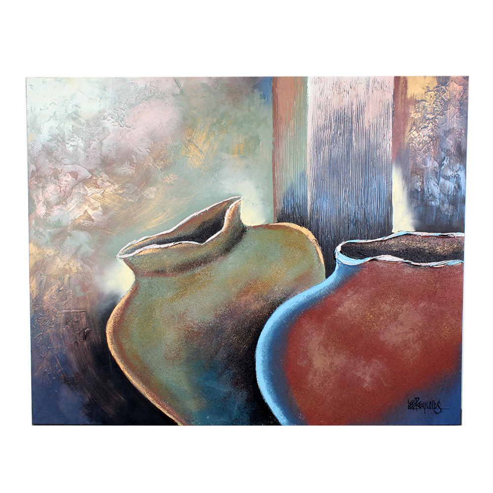 Lee Reynolds Painting of Vases