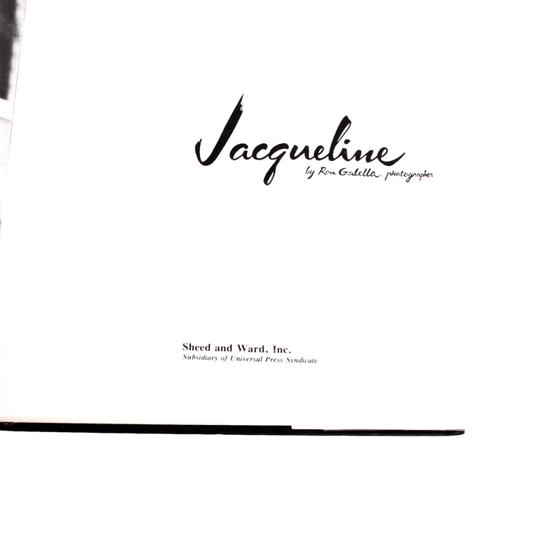 "Jacqueline" by Ron Galella, Signed First Edition