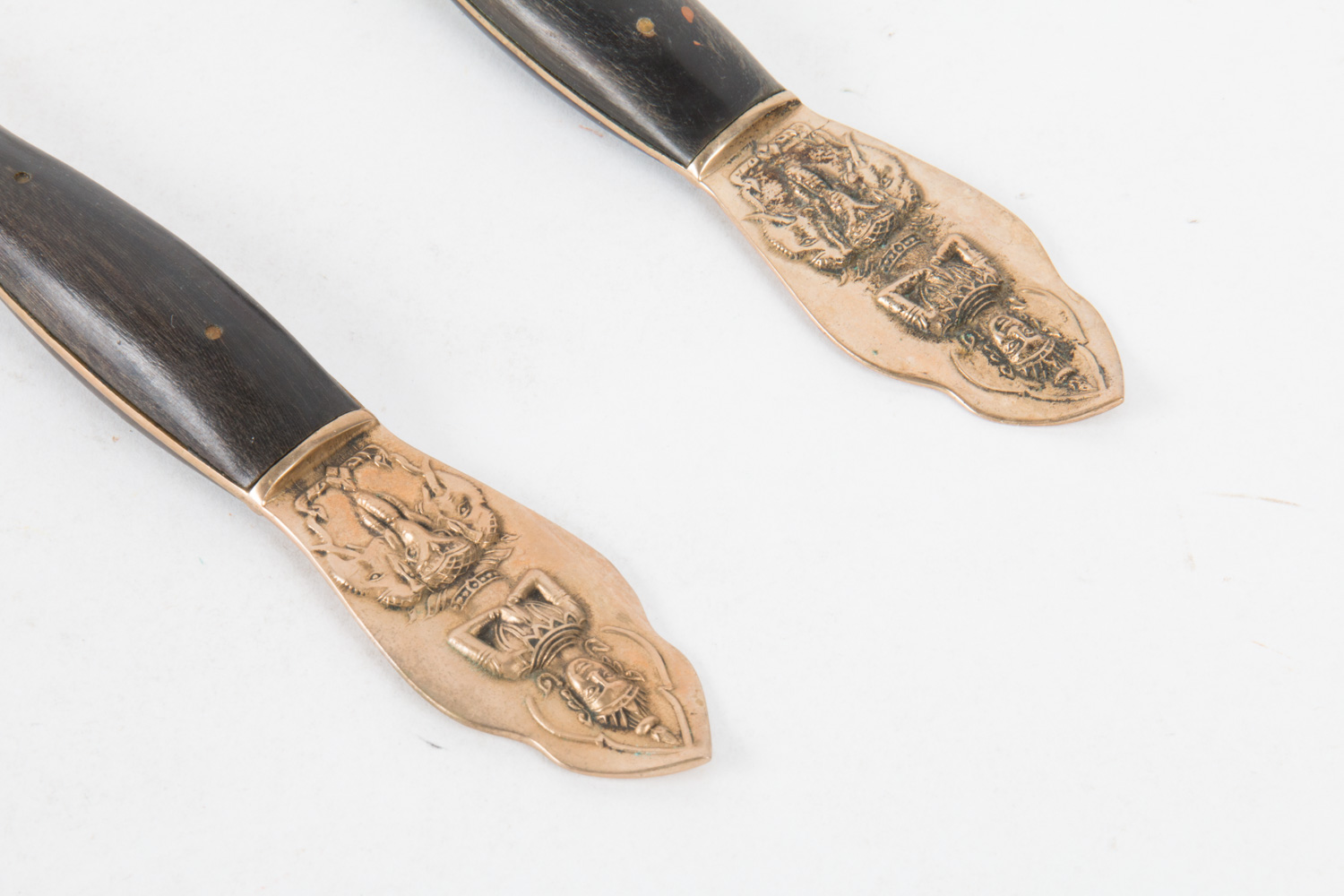 Thai Brass Serving Utensils