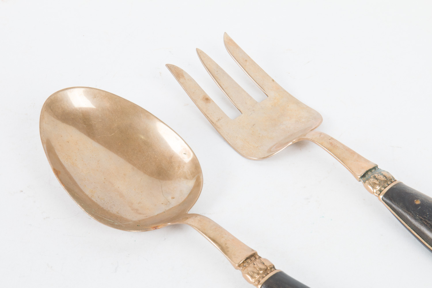 Thai Brass Serving Utensils