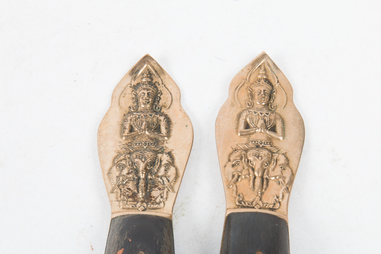 Thai Brass Serving Utensils