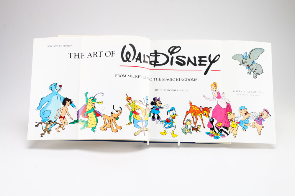 Pair of Books on Walt Disney and Norman Rockwell