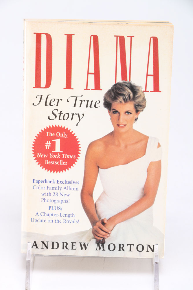 Set of Three Books on Princess Diana