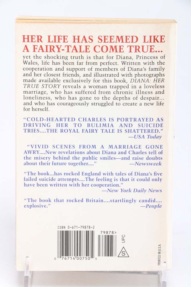 Set of Three Books on Princess Diana