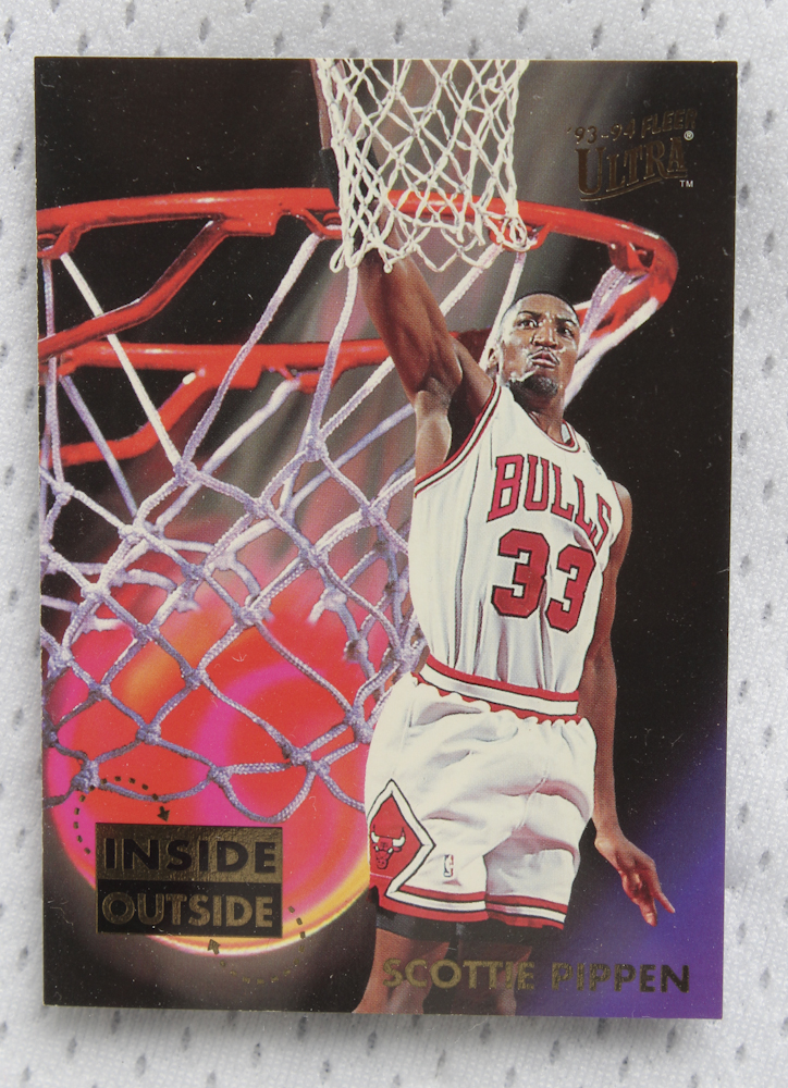 Framed and Signed Scottie Pippen "33" Chicago Bulls Basketball Jersey