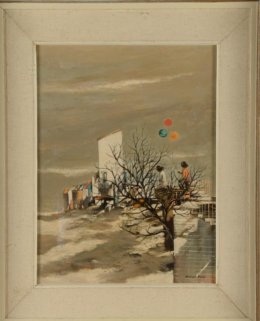 Robert Fabe Original Oil Painting on Board