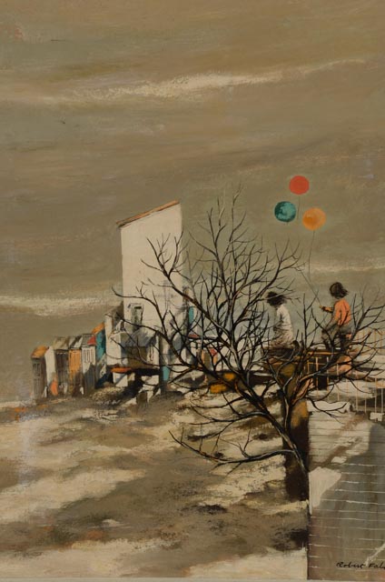 Robert Fabe Original Oil Painting on Board