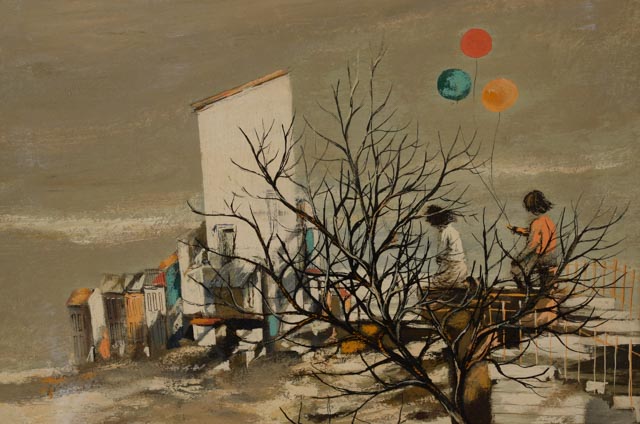 Robert Fabe Original Oil Painting on Board