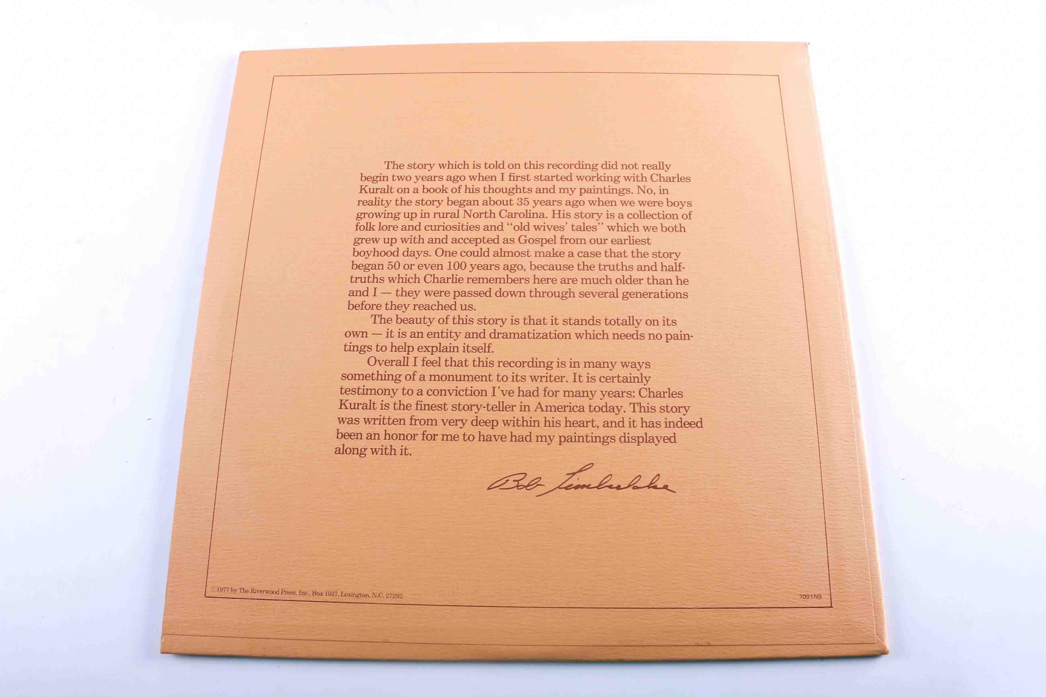 Bob Timberlake Book of Art Prints in Wooden Box