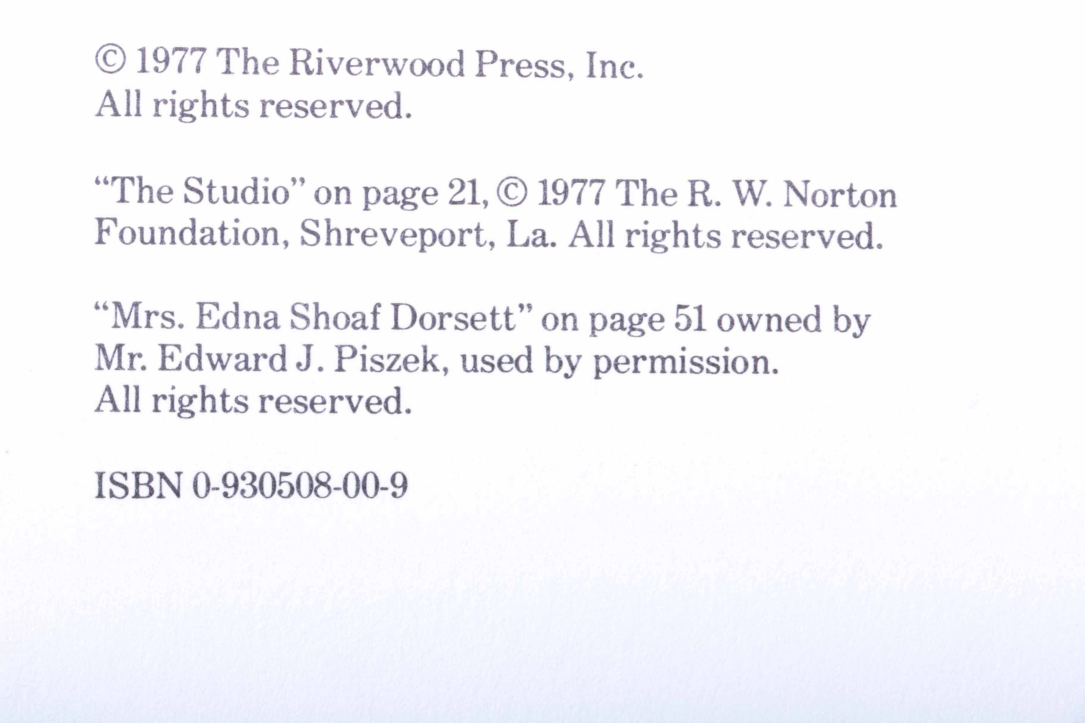 Bob Timberlake Book of Art Prints in Wooden Box