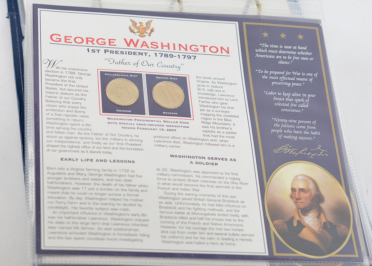The United States Presidential Dollar Coin Collection Volume 1
