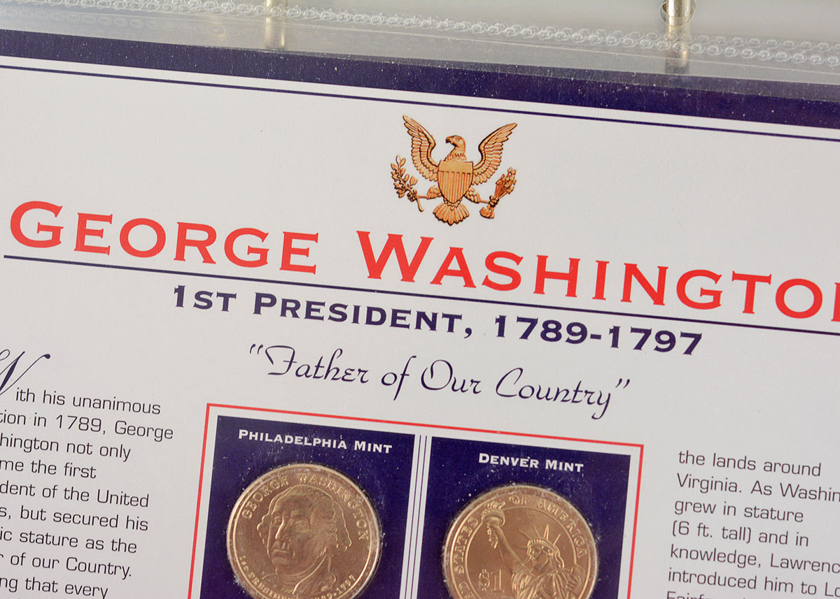 The United States Presidential Dollar Coin Collection Volume 1