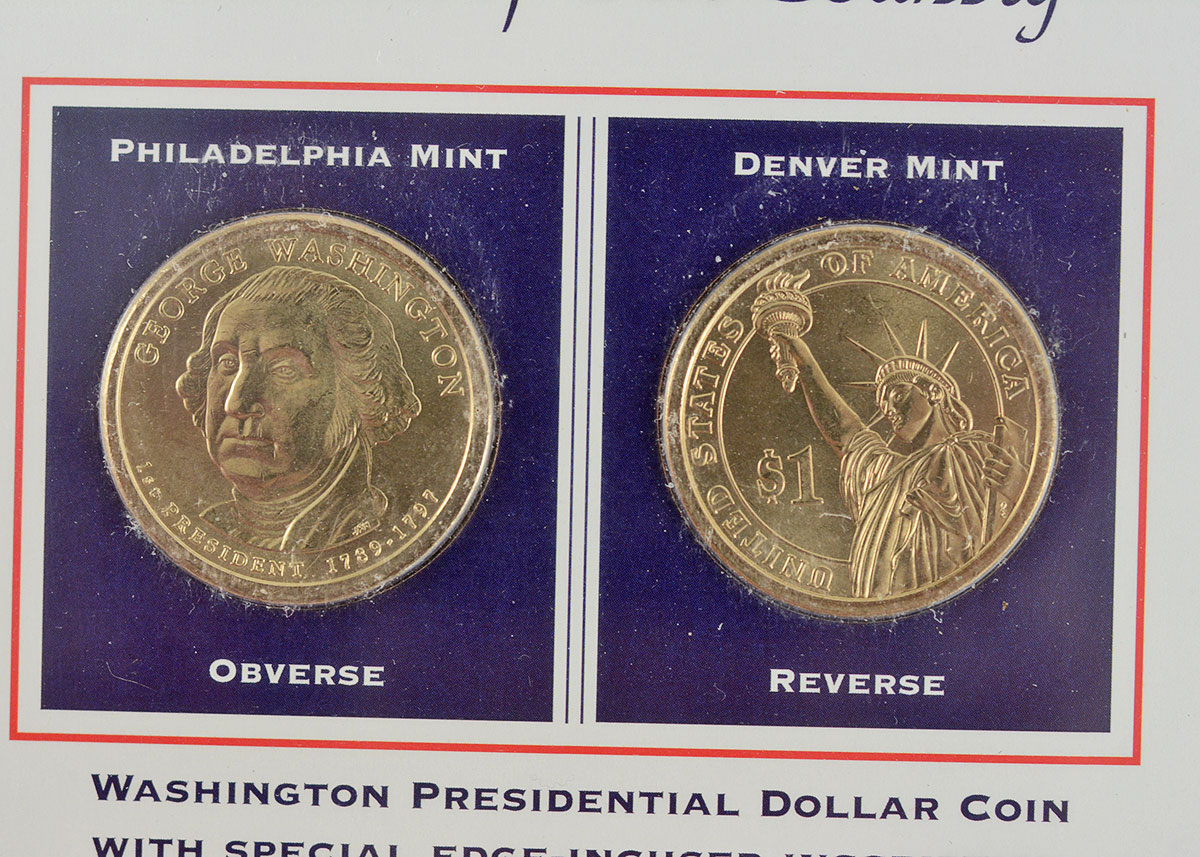 The United States Presidential Dollar Coin Collection Volume 1