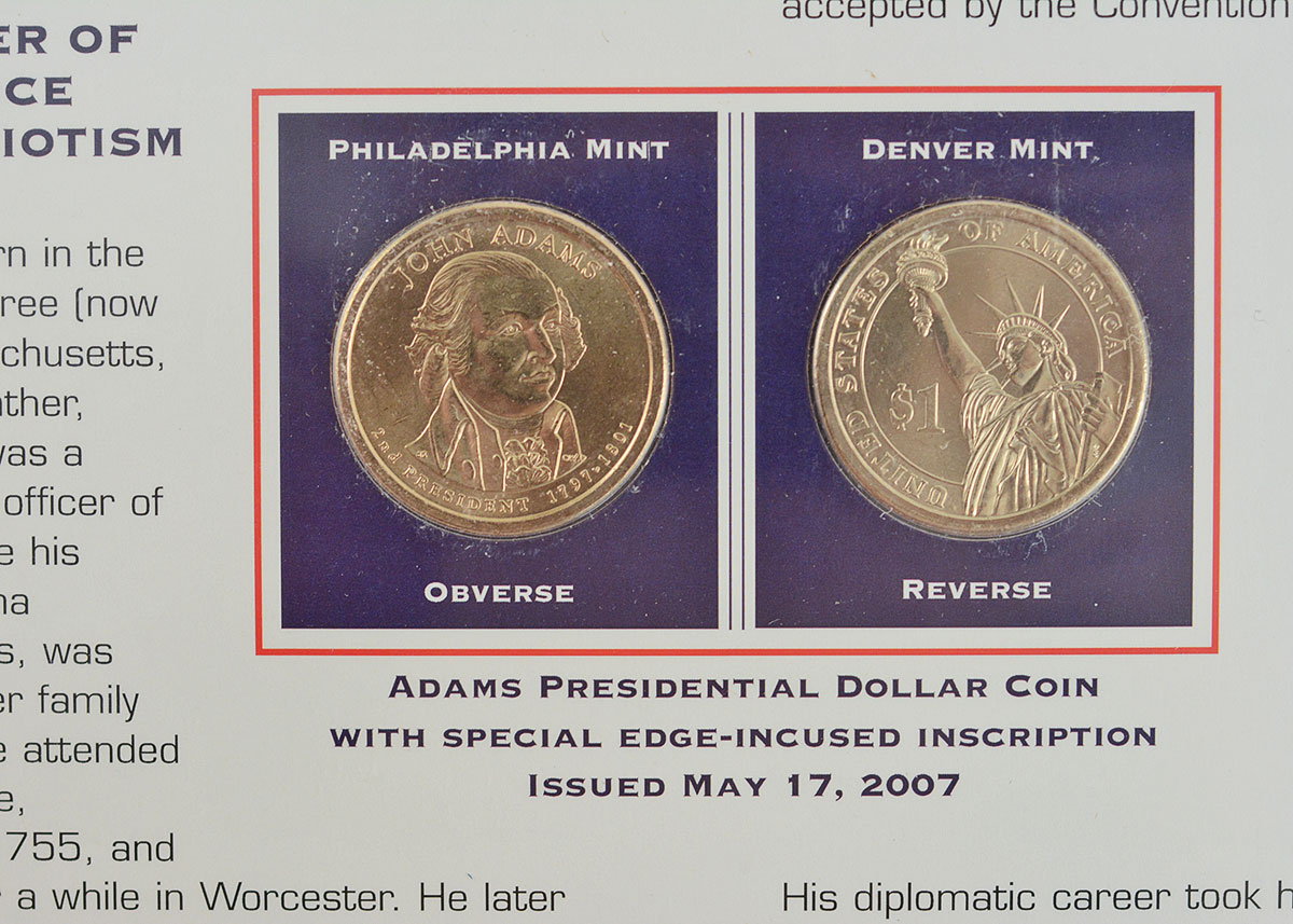 The United States Presidential Dollar Coin Collection Volume 1