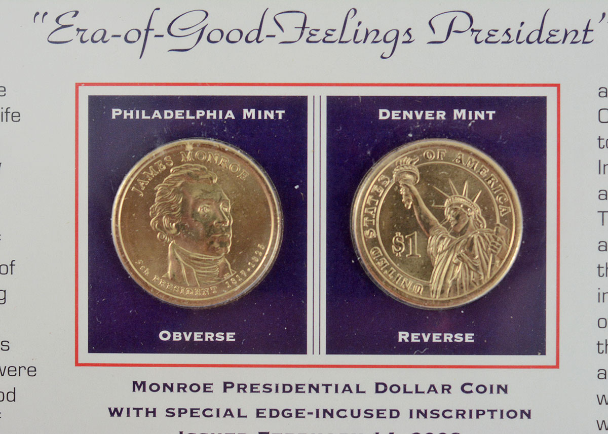 The United States Presidential Dollar Coin Collection Volume 1