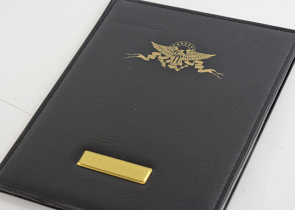 Mount Rushmore Collectors Commemorative Uncut One Dollar Bill Sheet