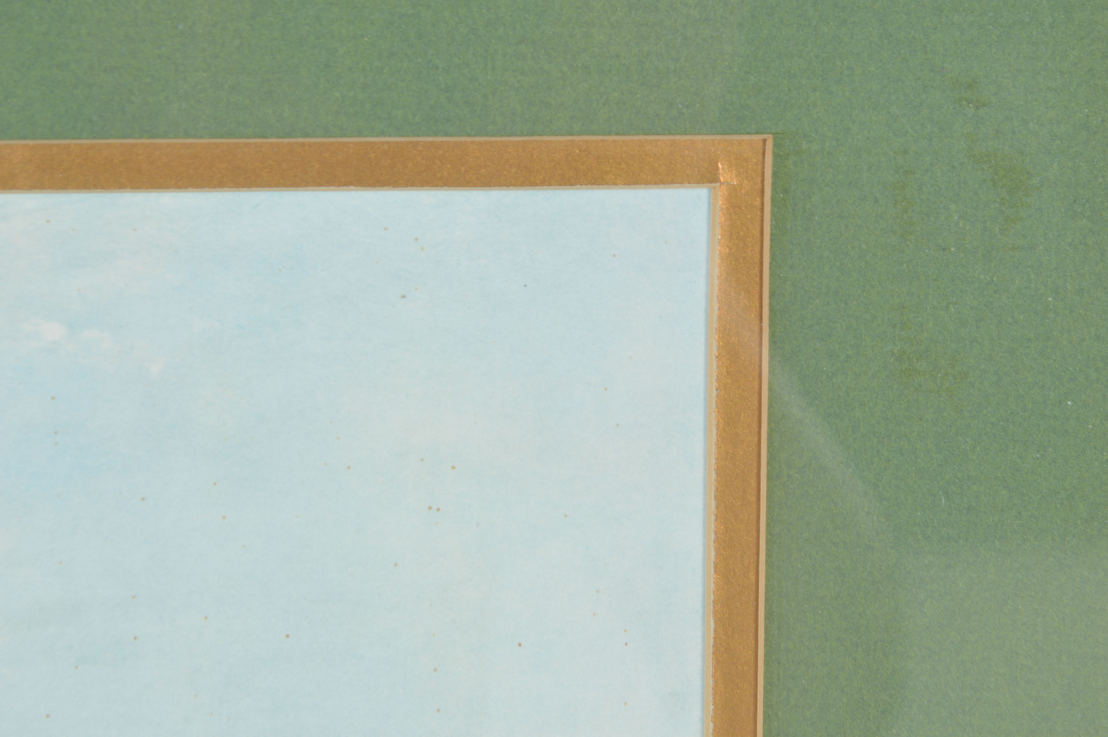 Framed Offset Lithograph of a Landscape after the Manner of Claude Lorrain