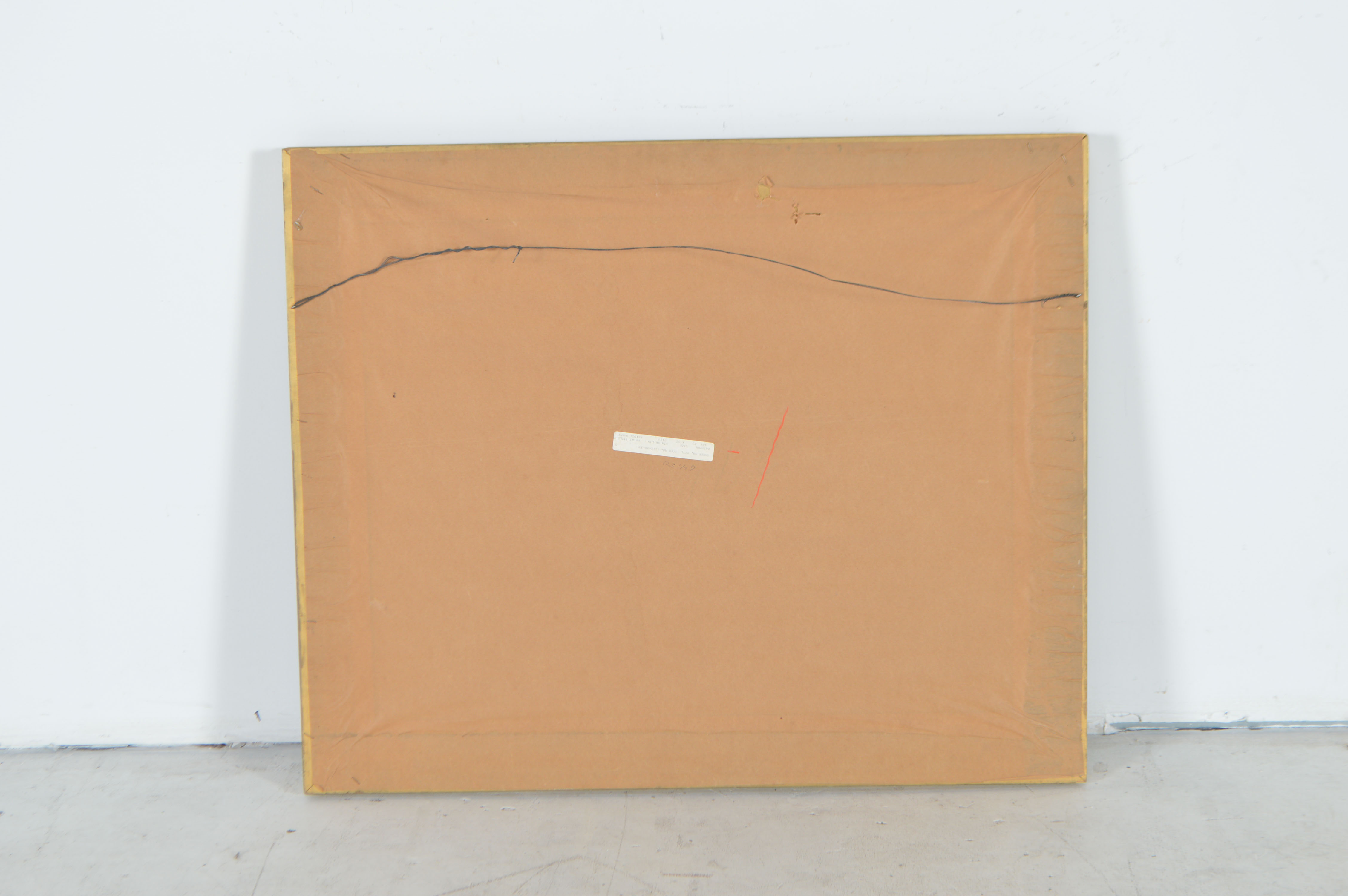 Framed Offset Lithograph of a Landscape after the Manner of Claude Lorrain