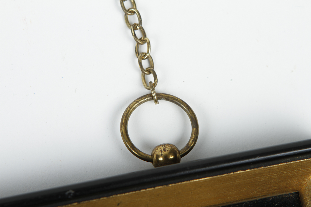 Vintage Sungott Art Studios Framed Art Glass