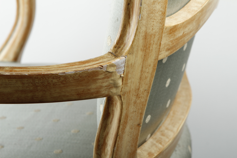 Vintage Louis XV Style Armchair