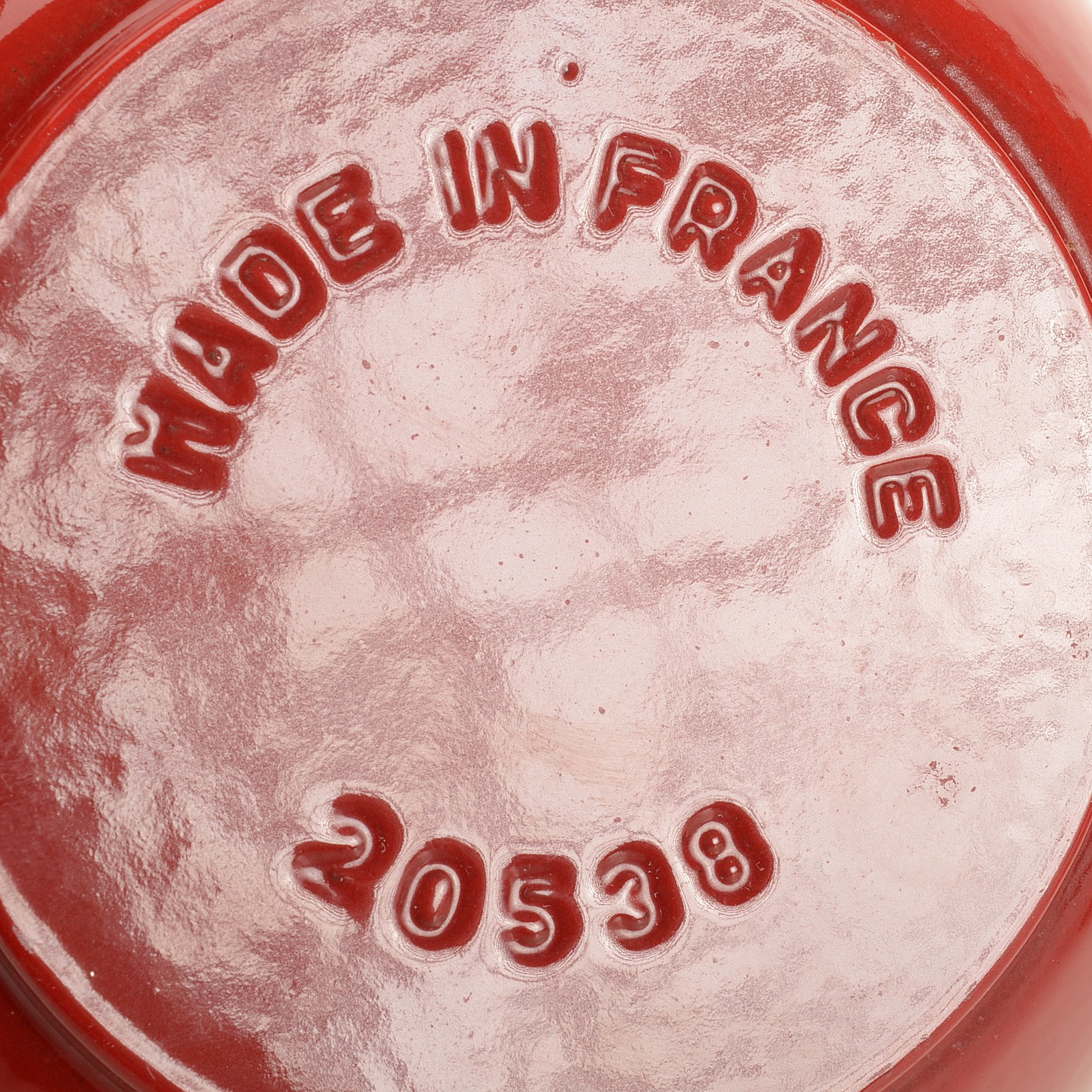 French Enameled Cast Iron Fondue Pot