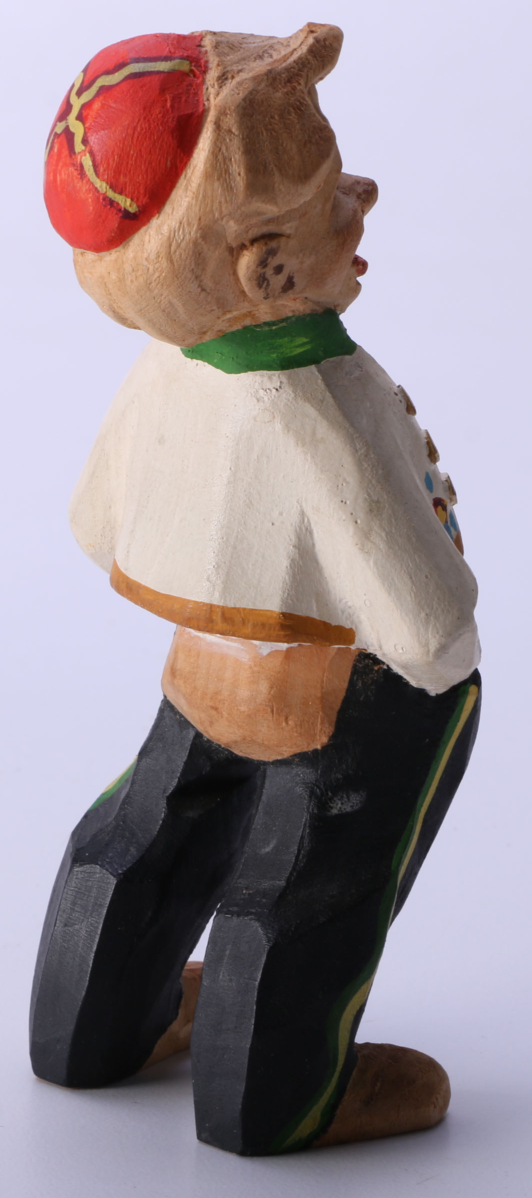 Hand Carved Norwegian Henning Folk Art Figurines