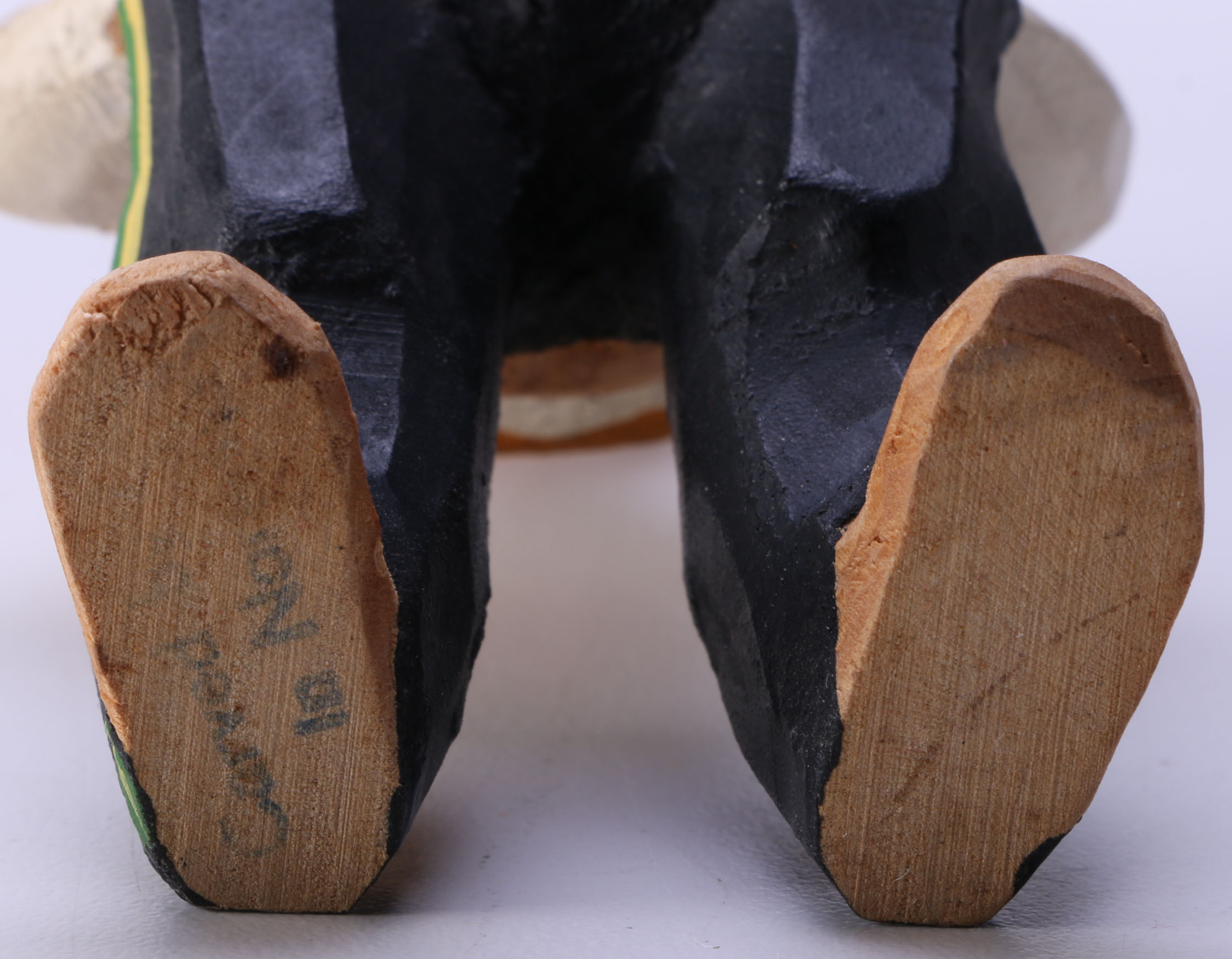 Hand Carved Norwegian Henning Folk Art Figurines