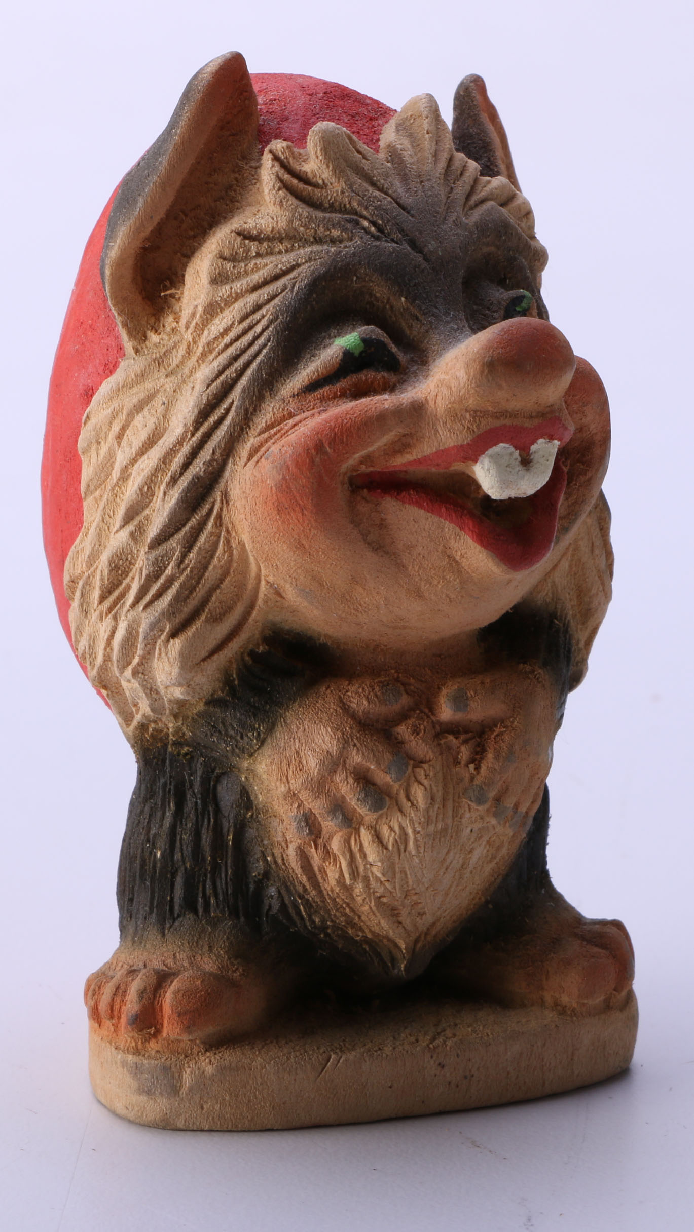 Hand Carved Norwegian Henning Folk Art Figurines