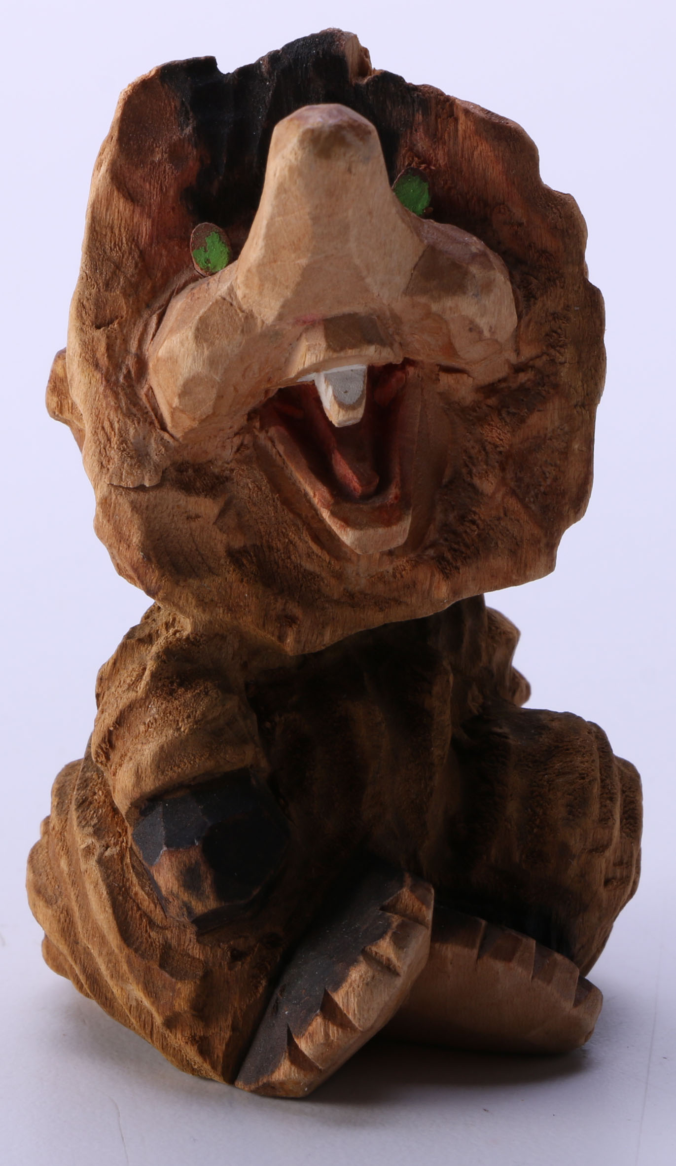 Hand Carved Norwegian Henning Folk Art Figurines