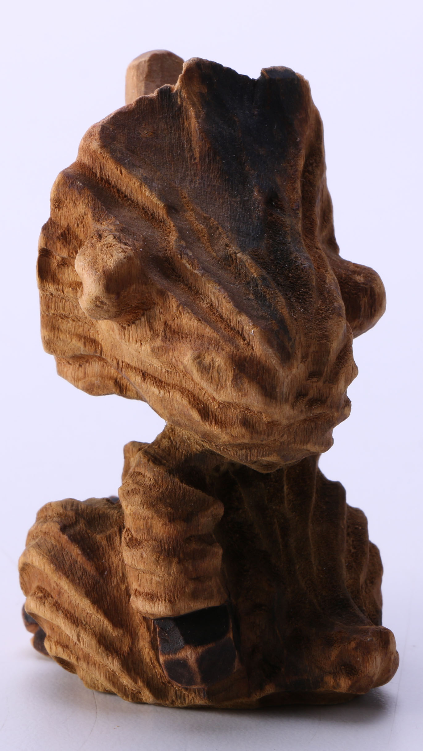 Hand Carved Norwegian Henning Folk Art Figurines