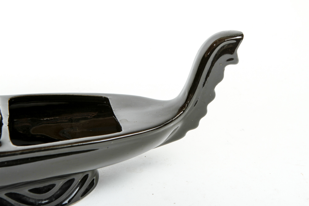 Vintage Ceramic Gondola Lamp