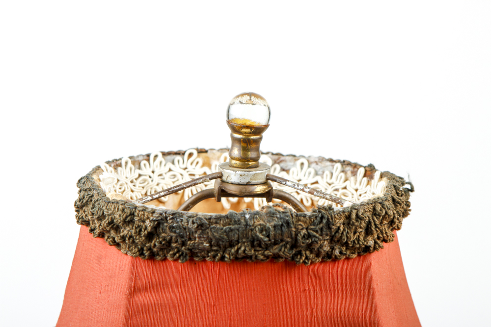 Vintage Ceramic Gondola Lamp