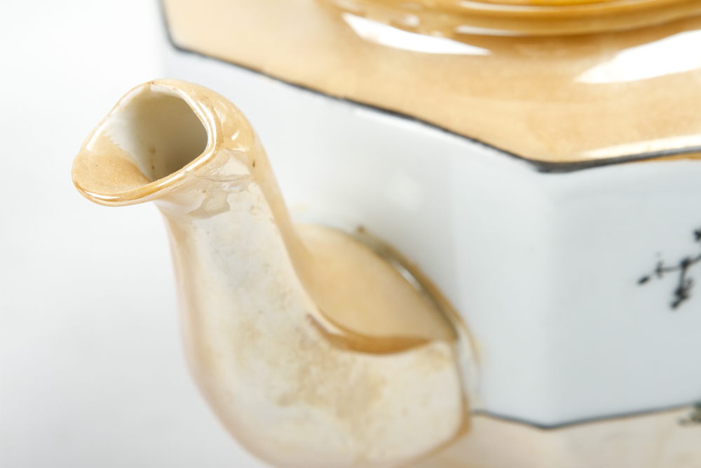 Assortment of Vintage Tea Pots and China