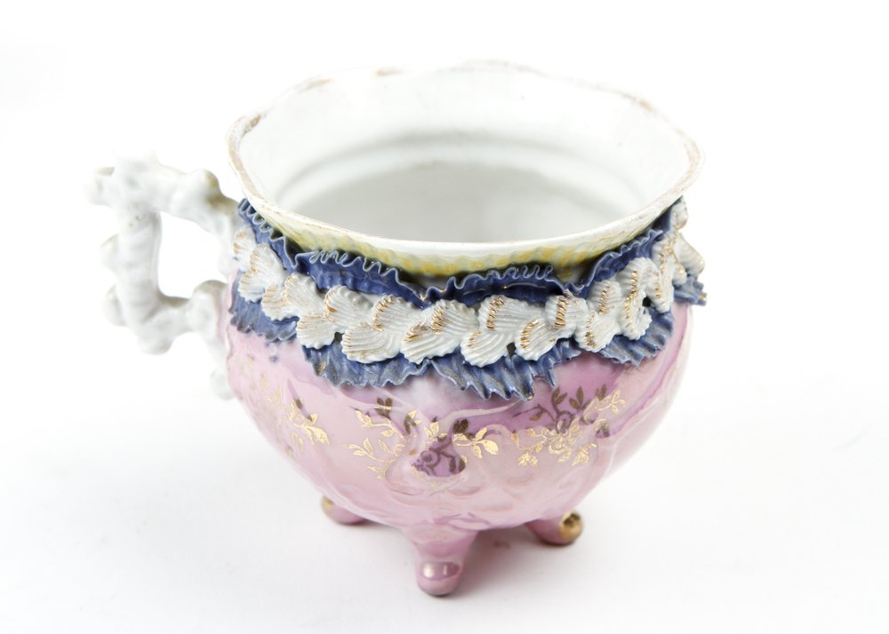 Assortment of Vintage Tea Pots and China