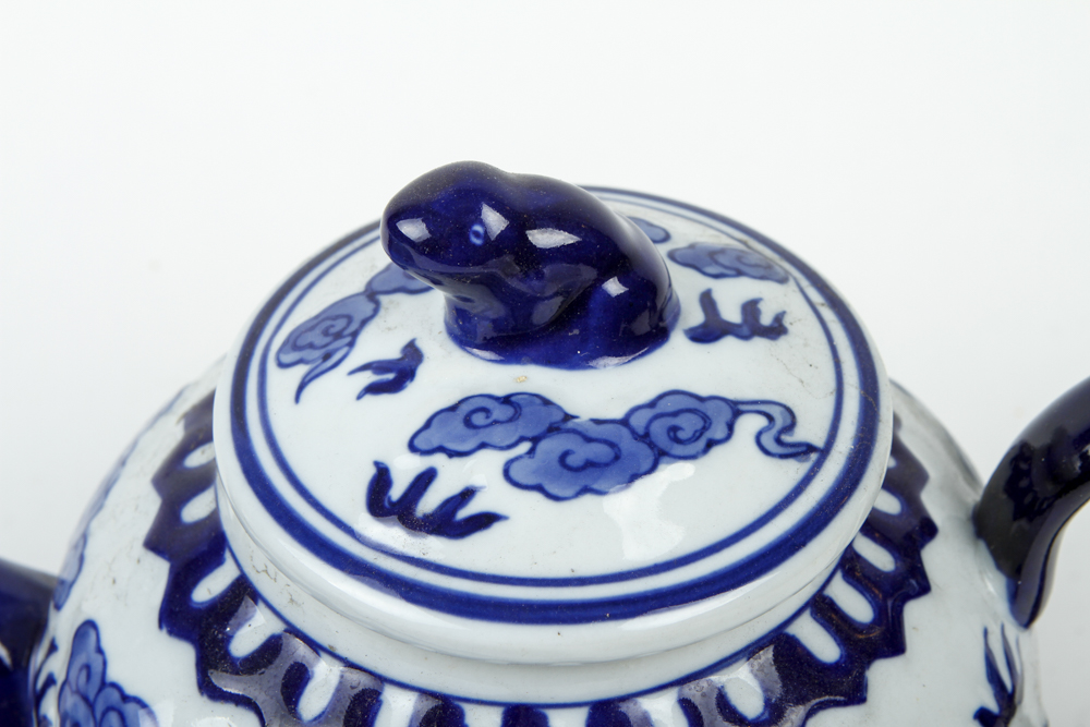 Assortment of Vintage Tea Pots and China