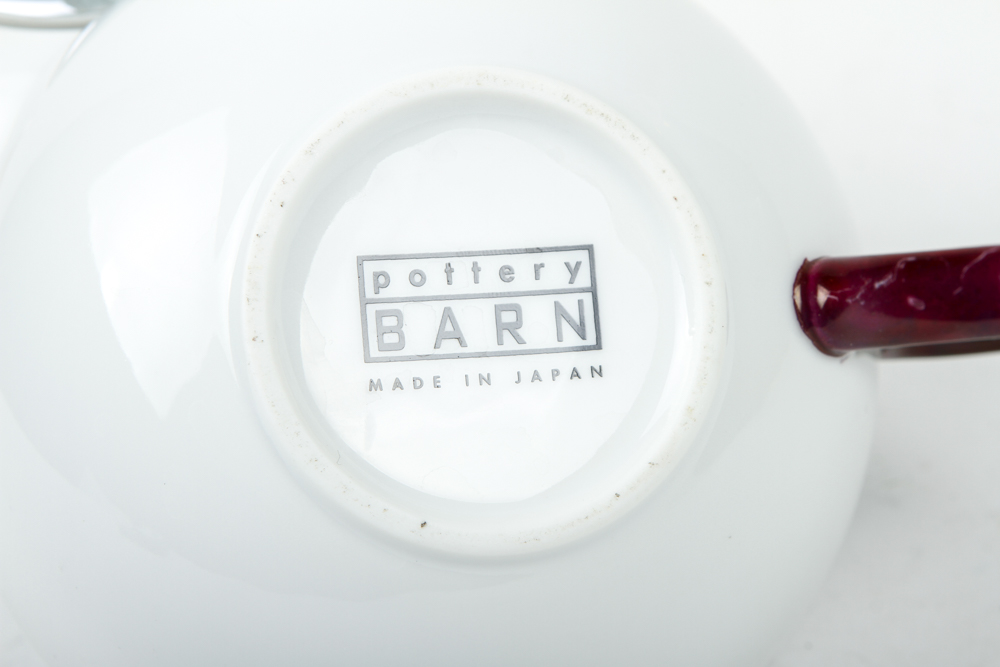 Assortment of Vintage Tea Pots and China