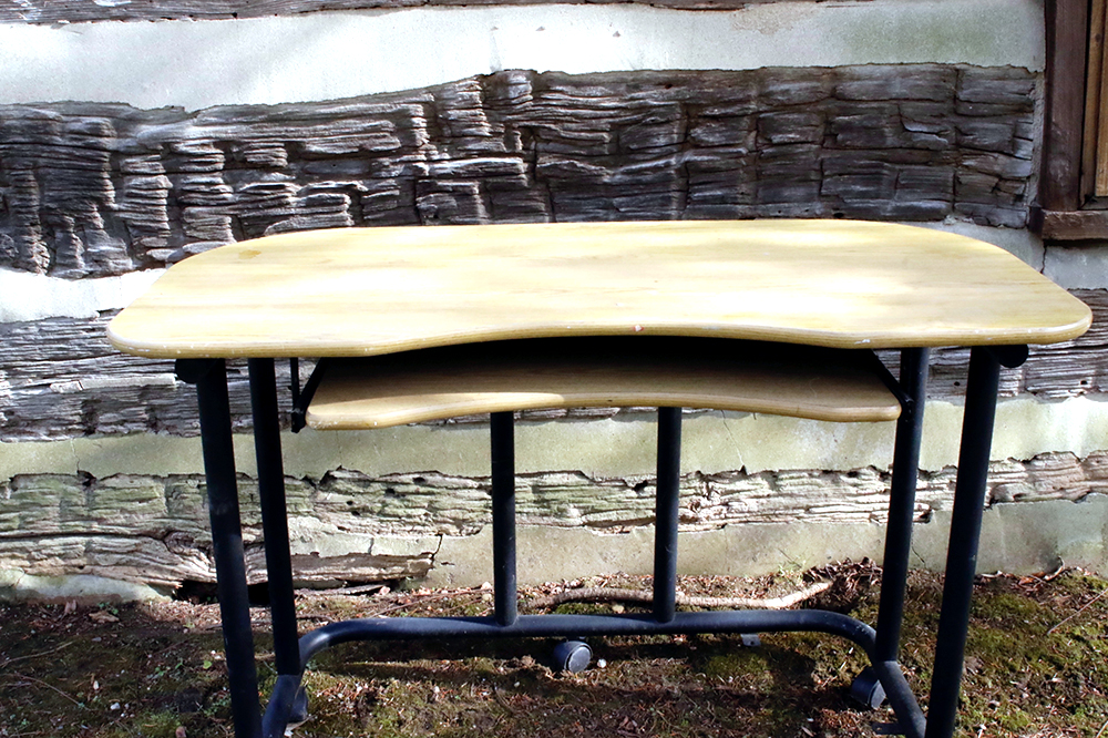 Modern Wood and Metal Desk