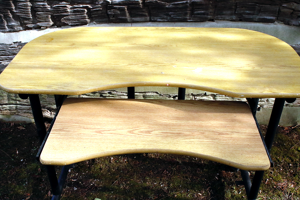 Modern Wood and Metal Desk