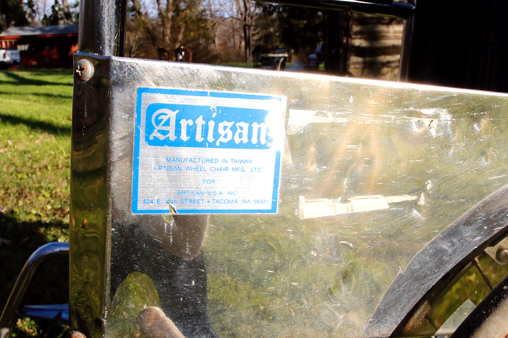 Vintage Artisan Wheelchair