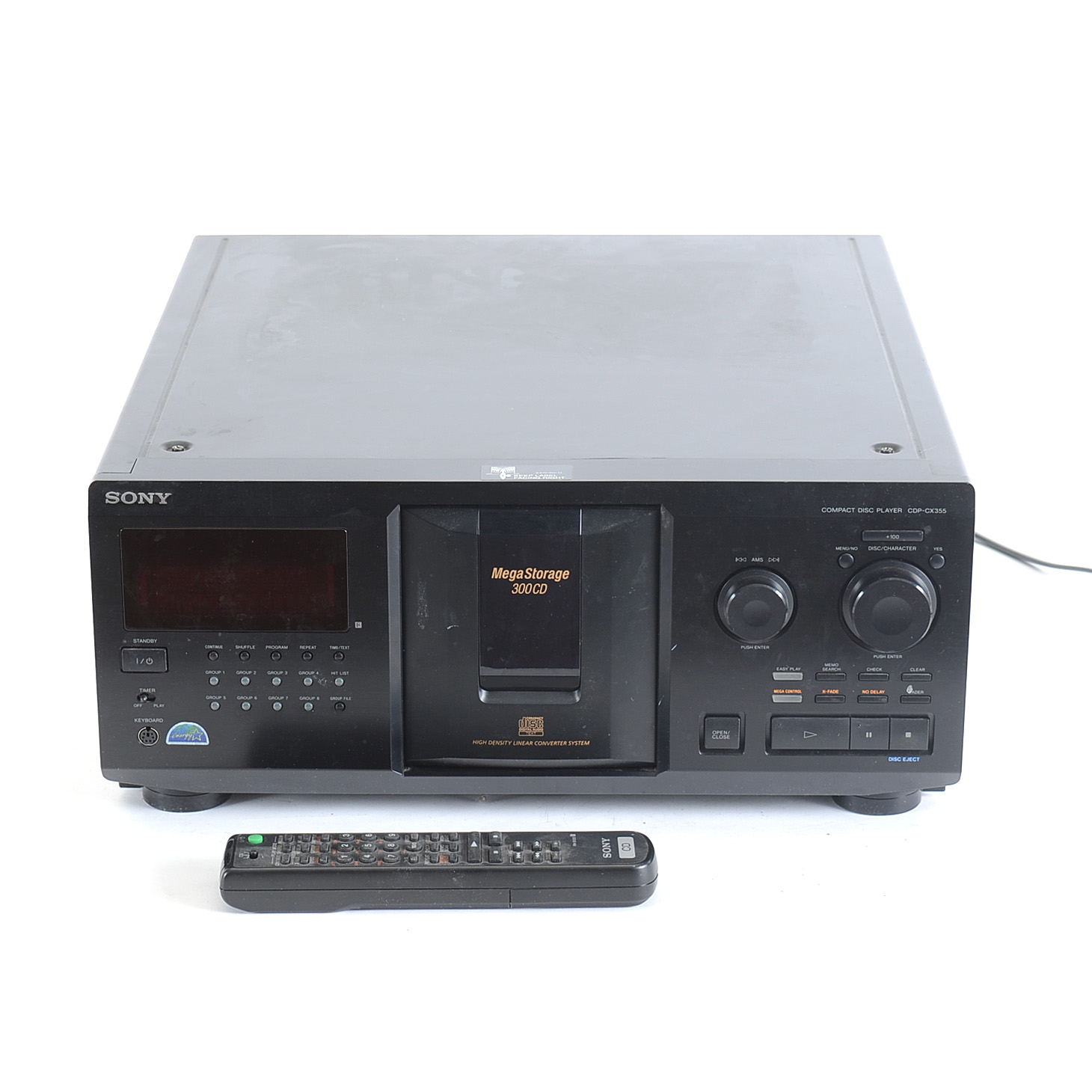 Sony Mega Storage CD Player With Over 75 Rock CDs