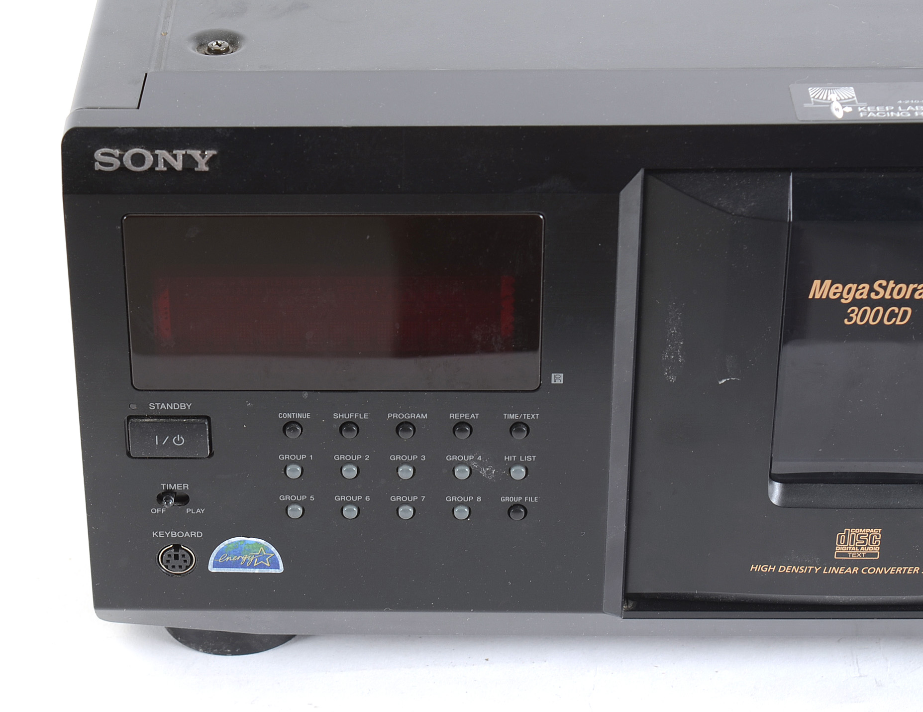 Sony Mega Storage CD Player With Over 75 Rock CDs