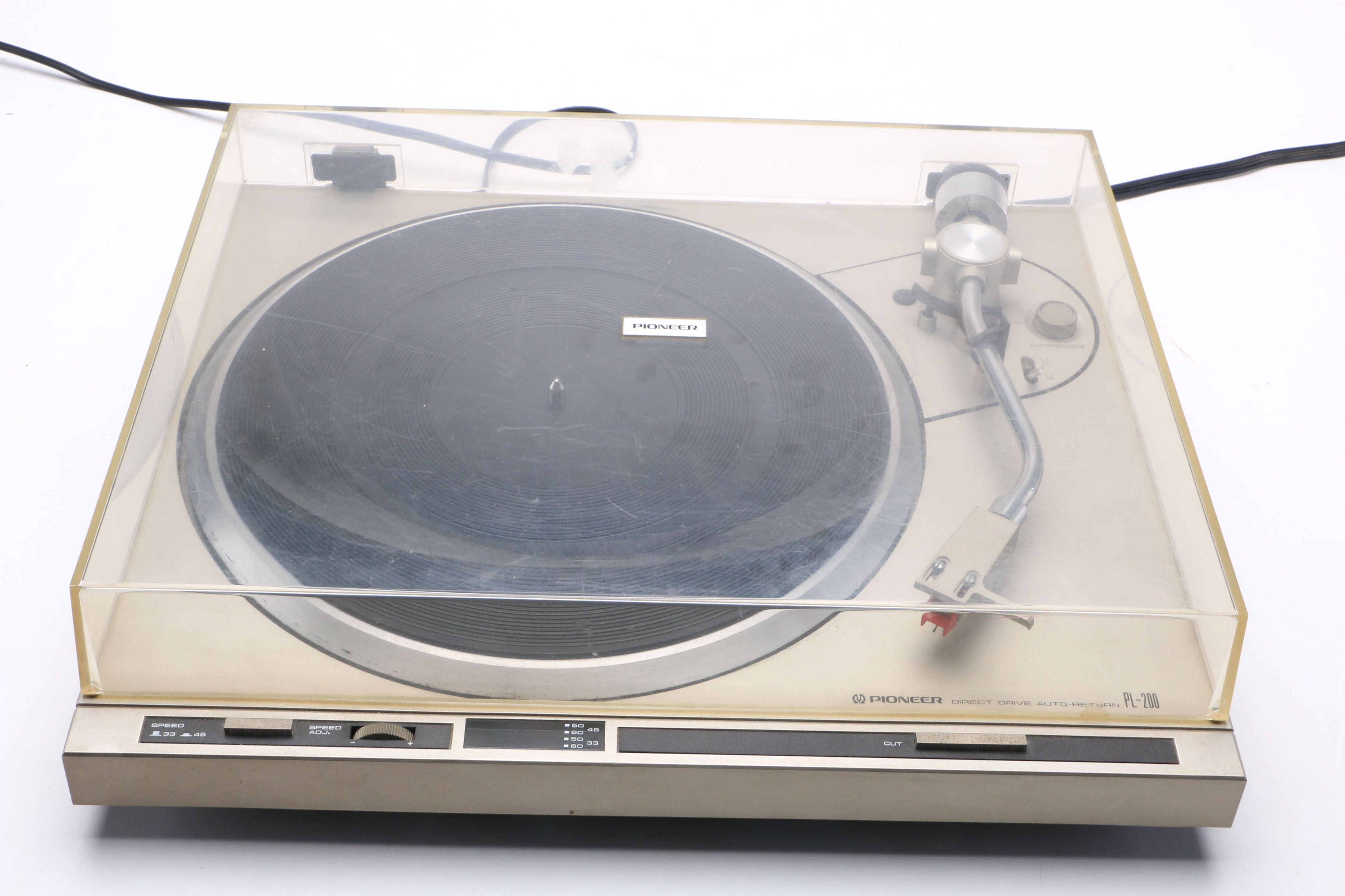 Pioneer PL-200 Turntable with Two New Cartridges