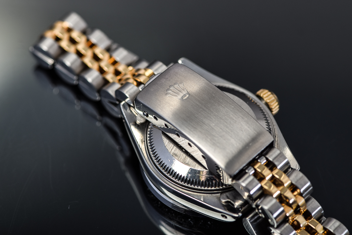 Rolex Datejust Two-Tone 18K Yellow Gold and Diamond Women's Watch