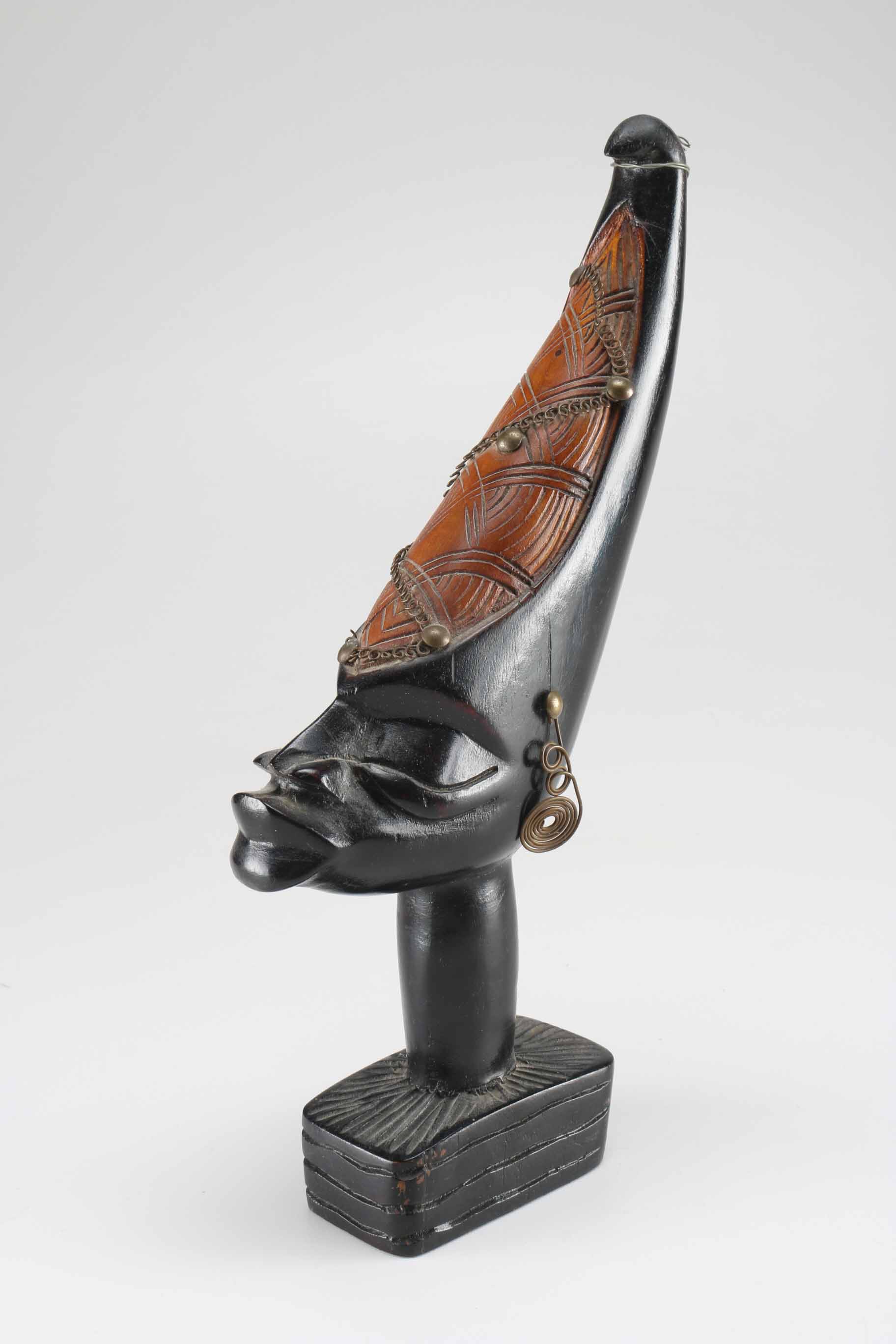 African Themed Wood Carved Figures