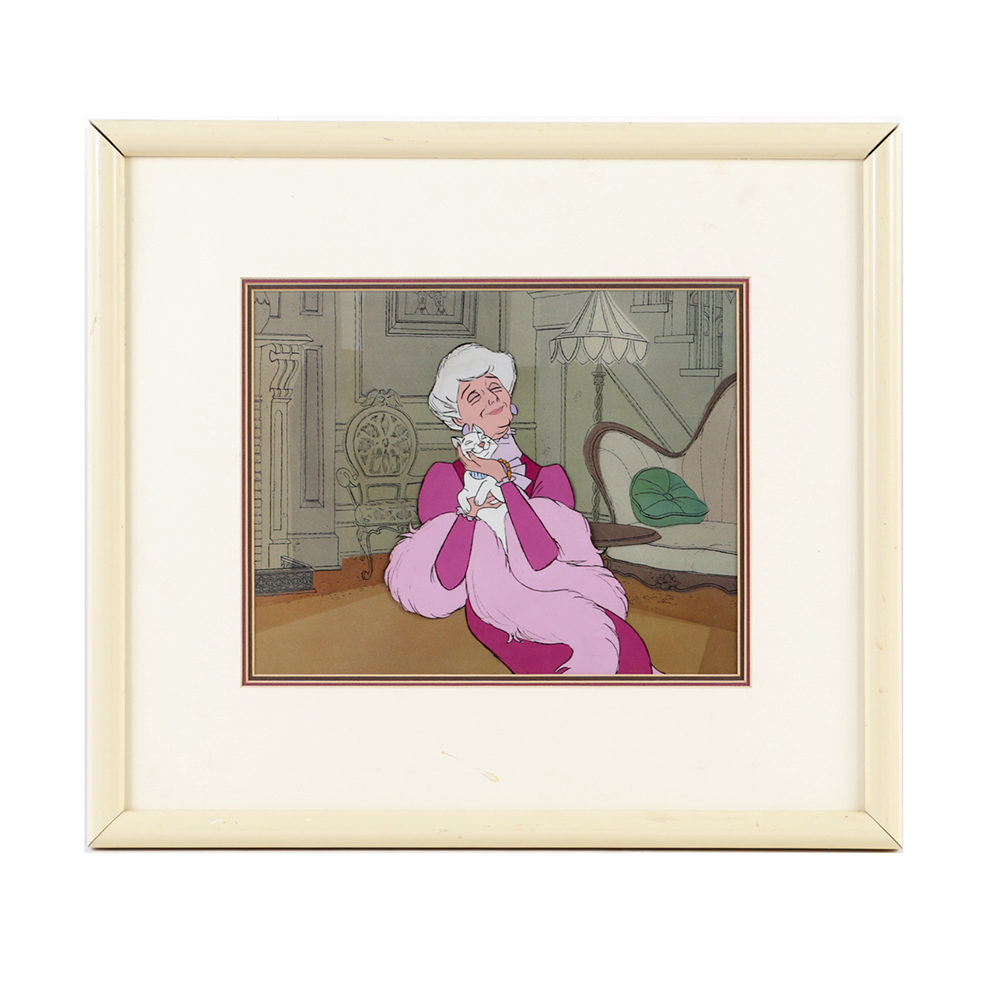 Sericel from Disney's Animated Film "The Aristocats (1970)"