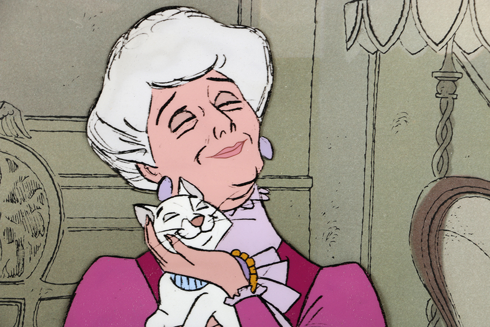 Sericel from Disney's Animated Film "The Aristocats (1970)"